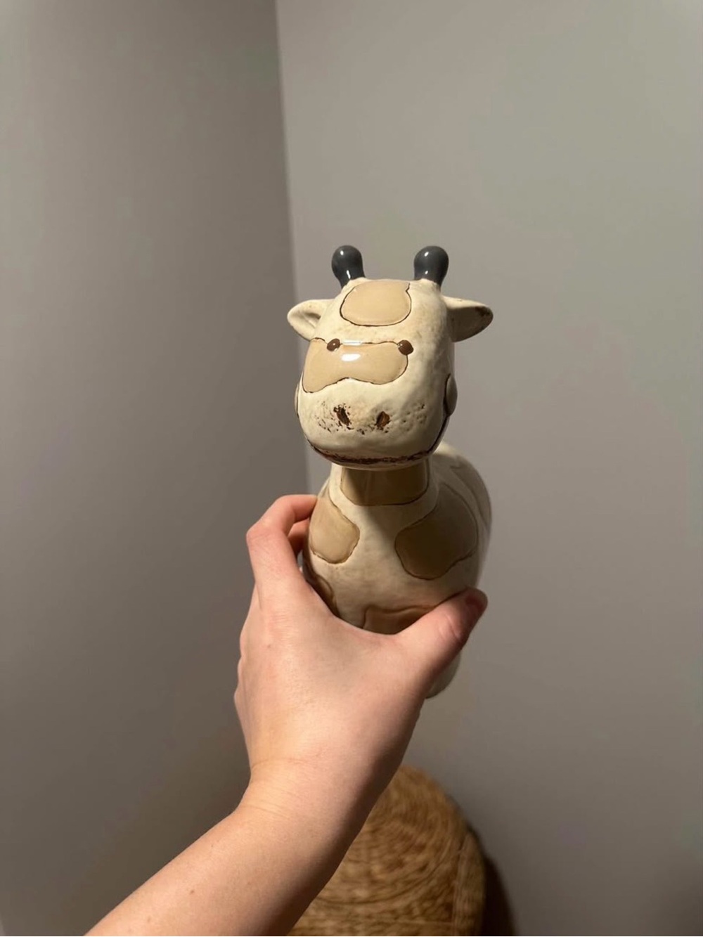 Ceramic Piggy Bank Giraffe